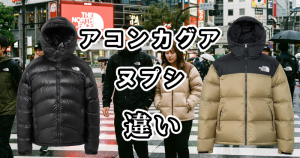 ノースフェイスのアコンカグアとヌプシの違いを比較！どっちがおすすめ？